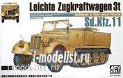 AF35040 AFV Club 1/35 German Sd.Kfz.11 3 Ton Half-Track