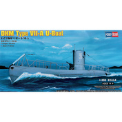 83503 Hobby Boss 1/350 DKM Navy Type VII-A U-Boat