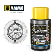 AMIG0343 Ammo Mig Акриловая краска Cobra Motor Хромированный эффект для придания черного глянца / Chrome Effect for Black Gloss