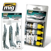 AMIG7201 Ammo Mig Set of four acrylic paints 