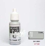 70989 Краска акриловая `Model Color Серое небо/sky grey