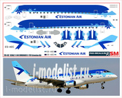 170-03 PasDecals 1/144 Декаль на Embraer 170 Estonian Air