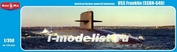 350-028 Microworld 1/350 American nuclear submarine USS Franklin