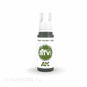 AK11371 AK Interactive Acrylic paint PROTECTIVE GREEN 1920S-1930S (protective green) 17 ml