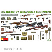 35329 MiniArt 1/35 Оружие и снаряжение пехоты США (Вторая мировая война)