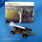 MDR7228 Metallic Details 1/72 Ракета Tiny Tim с прицепом