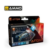 ATOM20805 Ammo Mig Набор ATOM Gravity 2 - Синий / ATOM Gravity Set 2 - Blue (6 цветов)