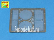 25 005 1/25 Aber photo etched parts for Grilles for german tank destroyer Sd.Kfz.173 Jagdpanther
