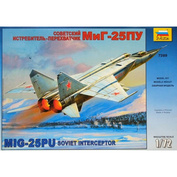 7289 Звезда 1/72 Советский истребитель-перехватчик МиГ-25ПУ