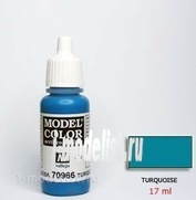 70966 Vallejo acrylic Paint `Model Color` Turquoise / Turquoise