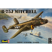 15512 Revell 1/48 B-25J Mitchell Bomber