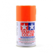 86024 Tamiya Краска-спрей PS-24 Fluorescent Orange, 100 мл.