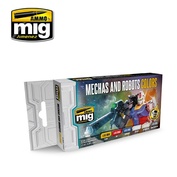 AMIG7127 Ammo Mig Набор акриловых красок цветов мехов и роботов / Mechas and Robots Colors