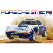 PN24011 NuNu 1/24 Автомобиль Porsche 911 SC / RS 1984 Oman Rally Winner