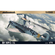 70161 Eduard 1/72 Немецкий истребитель Bf 109G-14 (ProfiPACK)