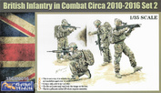 35GM0016 Gecko Models 1/35 British Infantry in Combat Circa 2010-2016 Set 2
