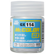 GX114 Gunze Sangyo Art paint T.M. MR.HOBBY 18ml Super Smooth Clear Matte