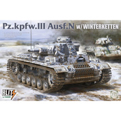 8011 Takom 1/35 German Medium Tank Pz.Kpfw.Ill Ausf.N w/Winterketten