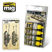 AMIG7164 Ammo Mig Набор акриловых красок для окраски танка Type 69 IIC / Type 69 IIC Colors