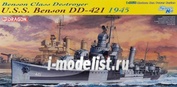 1032 Dragon 1/350 uss benson dd-421 class destroyer 1945