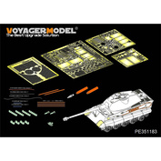 PE351183 Voyager Model 1/35 Фfromfromравление для King Tiger (турель Porsche) (для DRAGON/ZVEZDA kit)	