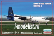 144116-2 Восточный Экспресс 1/144 Пассажирский самолет Fokker F-27-500 Farnair