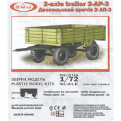 72002 GMU 1/72 2-axle trailer 2-AP-3