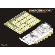 PEA402 Voyager Model 1/35 Photo Etching for Chinese PLA ZTD-05 AAAV Track Coatings