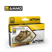 ATOM20714 Ammo Mig Набор ATOM Цвета с эффектом ржавчины / ATOM Rust Effects Colors Set (6 цветов)