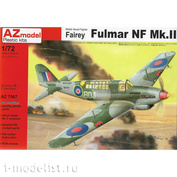AZ7567 AZ Model 1/72 British Naval Fighter Fairey Fulmar NF Mk.II