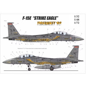 UR14431 UpRise 1/144 Декали для F-15E Strike Eagle Tigermeet'98, с тех. надписями