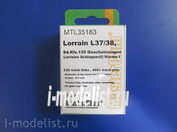 MTL-35183 MasterClub 1/35 Metal tracks for Lorrian L37/38,Sd.Kfz135Geschutzwagen Lorraine Schlepper(f) Marder1