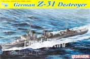 7126 Dragon 1/700 German Z-31 Destroyer
