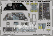 FE518 Edward 1/48 Color photo-etching for F-111C interior S. A. 