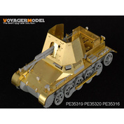 PE35320 Voyager Model 1/35 Верхняя часть корпуса для 47mm PaK(t) Panzerjager I (Dragon)