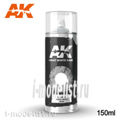 AK1019 AK Interactive Great White Base Spray 150ml