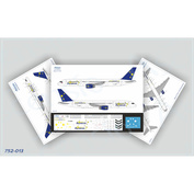 752-013 Ascensio 1/144 Декаль для самолёта 757-200, Astraeus Airlines