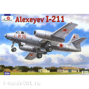 72251 Amodel 1/72 Самолет Алексеев И-211