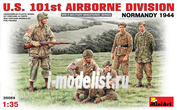 35089 MiniArt 1/35 AMERICAN 101ya AIRBORNE DIVISION (NORMANDY 1944)
