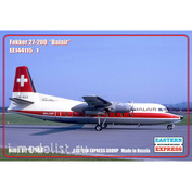 144115-1 Восточный Экспресс 1/144 Пассажирский самолет Fokker F-27-200 Balair