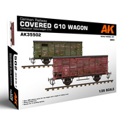 AK35502 AK Interactive 1/35 Notмецкий железноtoрожный крытый вагон Gedeckter Güterwagen G 10