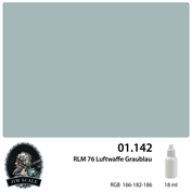 01.142 Jim Scale Краска под аэрограф RLM 76 Luftwaffe Graublau