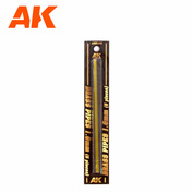 AK9109 AK Interactive Brass Tubes 1 mm, 5 pcs.