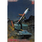 UA72031 Modelcollect 1/72 Germany Rheintochter 1 movable Missile launcher with E50 body