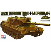 35112 Tamiya 1/35 West German leopard A4 tank with 1 commander figure