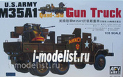 AF35034 AFVClub 1/35 M35A1 Vietnam Gun Truck
