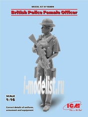 16009 ICM 1/16 Figure, Officer of the British Police