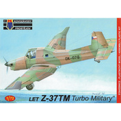 KPM0146 Kovozavody Prostejov 1/72 Z-37TM “Turbo Military”