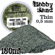 10013 Green Stuff World Sand, 180ml color Grey / Fine Hobby Sand 180ml-Grey