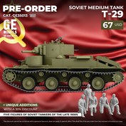 GE35013 GE Models 1/35 Pre-order  Советский средний танк Т-29